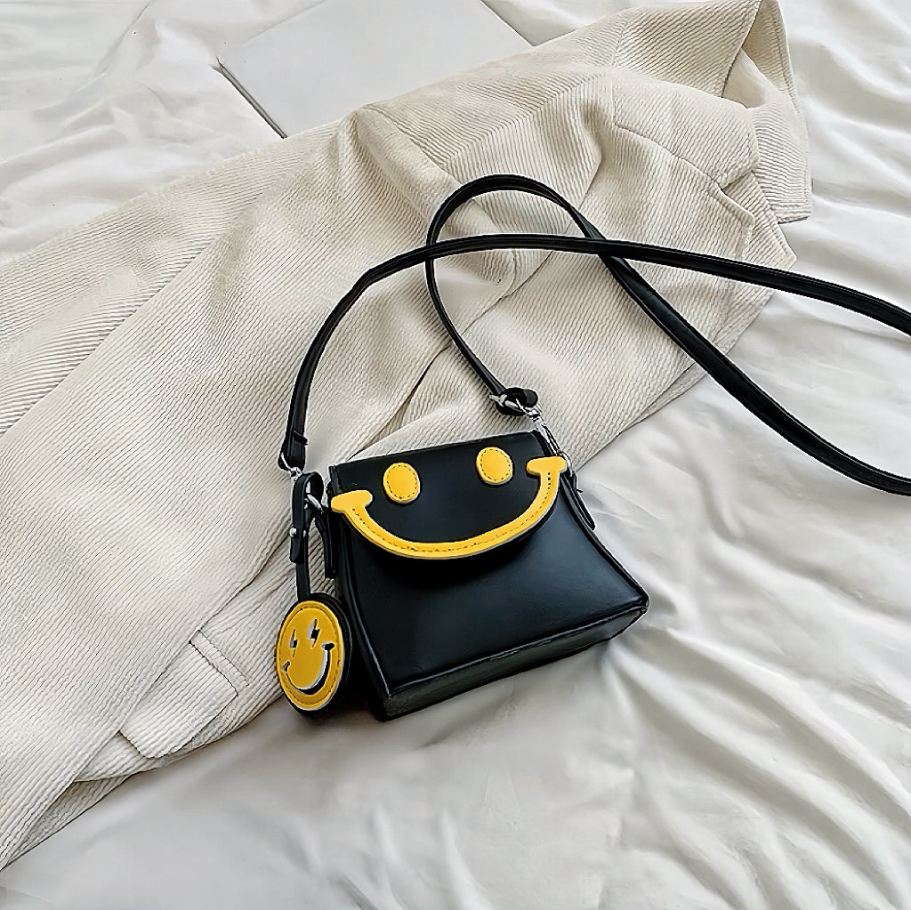 Mini Smiley Box Umhängetasche