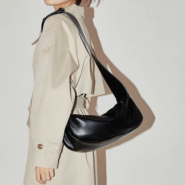 Baguette Soft Leather Bag