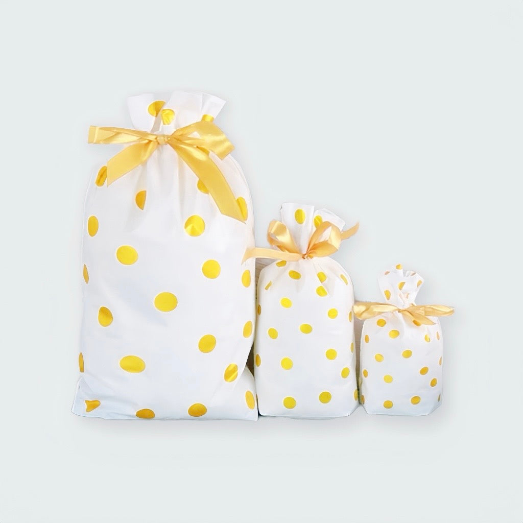 Gold Dot Gift Bag