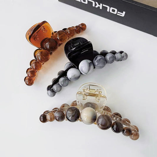 Gradient Bead Hair Claw