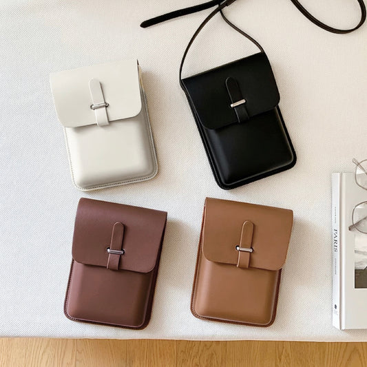 Borsa in pelle rigida minimalista