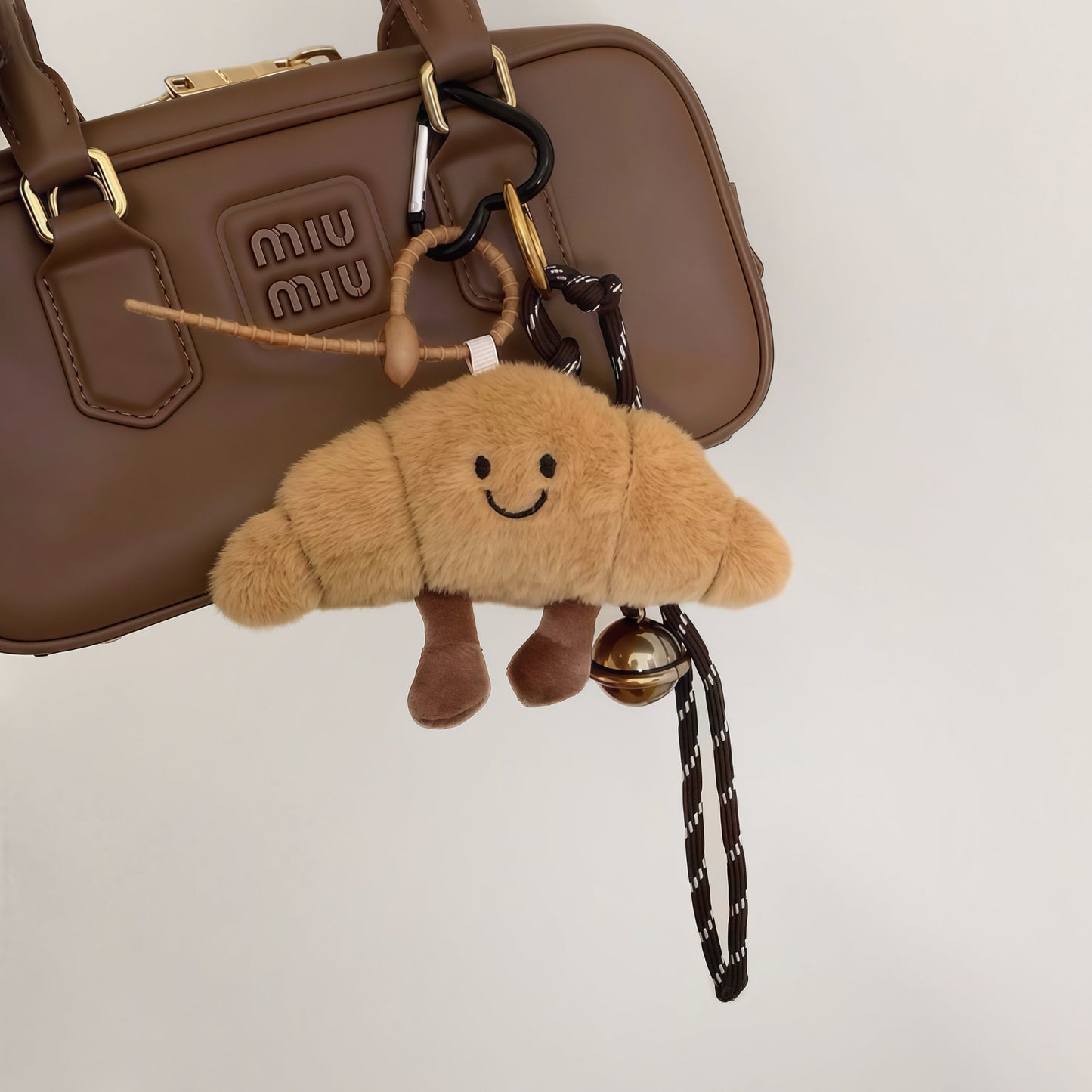 Croissant-Taschenanhänger