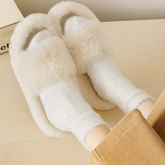 Kuschelige Plüschsocken