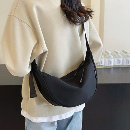 Double Sided Crescent Crossbody Bag