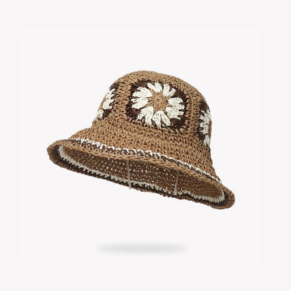 Floral Straw Hat