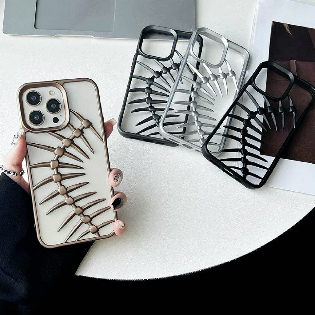 Hollow Fishbone Phone Case