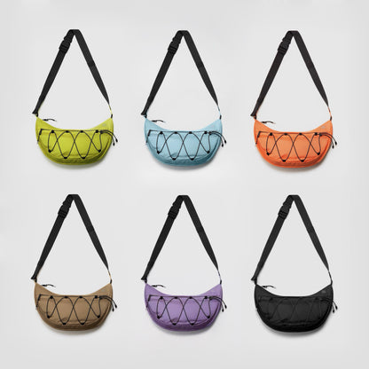 Borsa a tracolla Airy Nylon Crescent