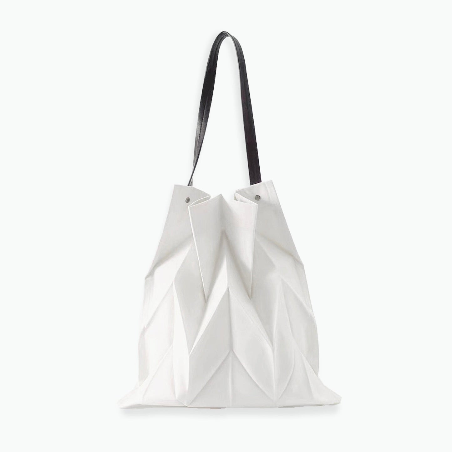 Faltbare Plissierte Shopper Tasche