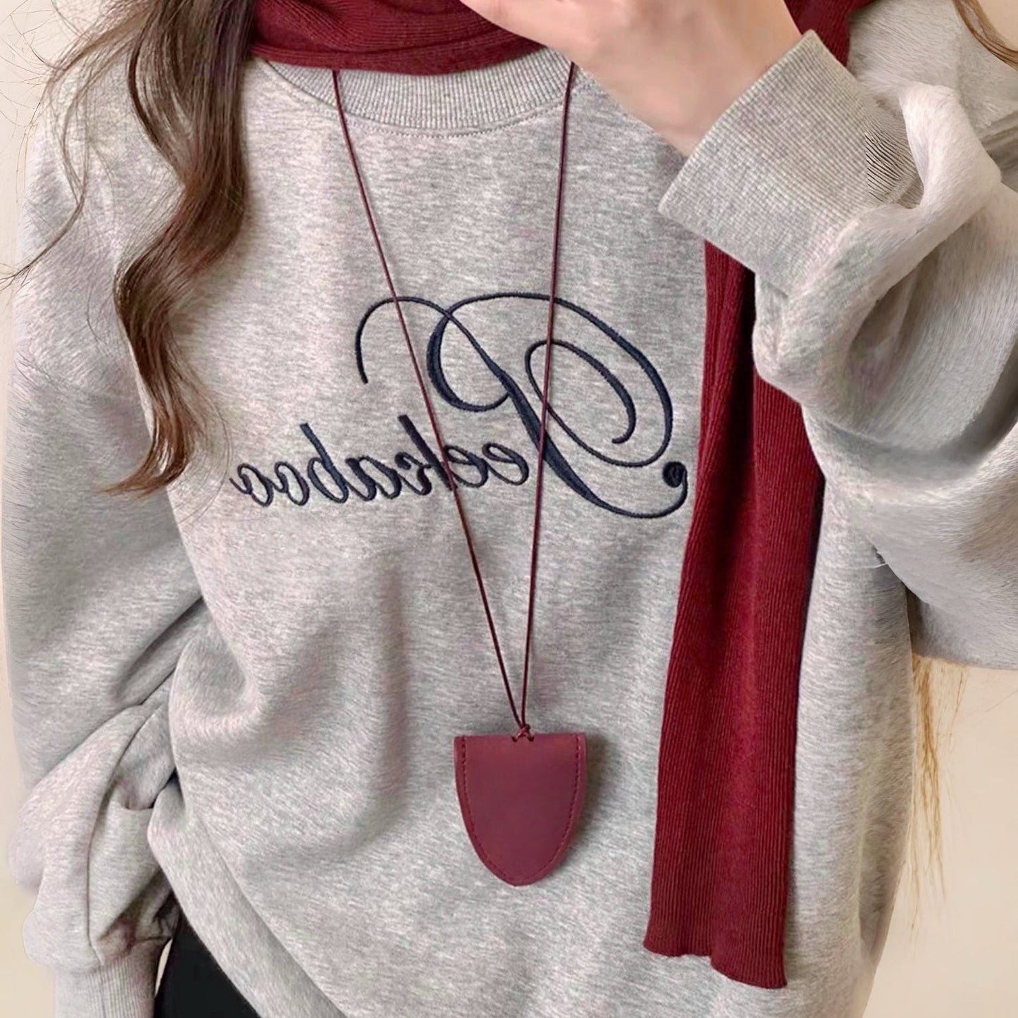 Suede Arrow Eyeglass Holder Necklace