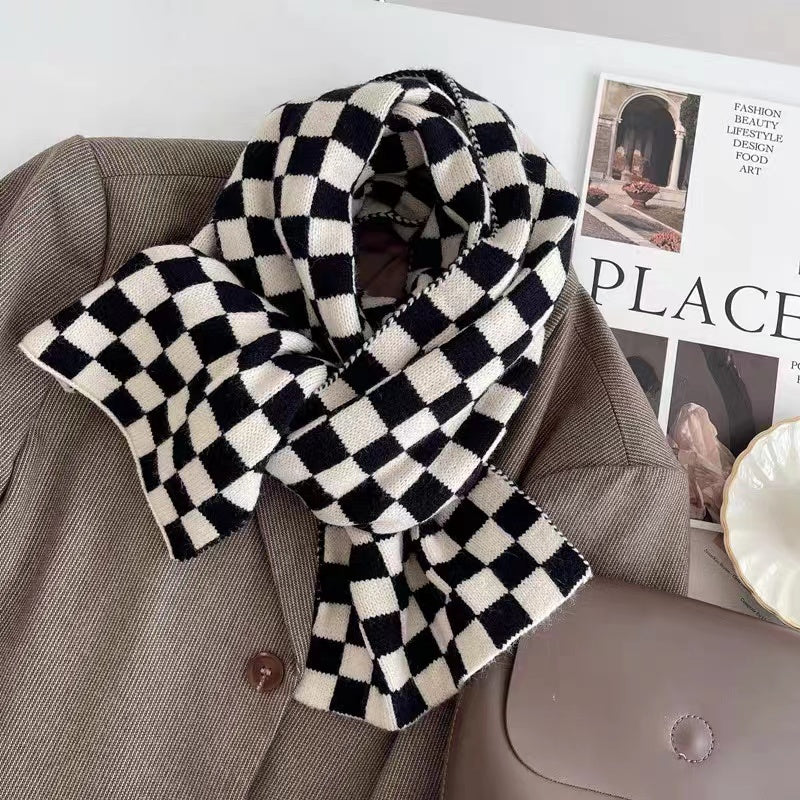 Checkerboard Classic Scarf