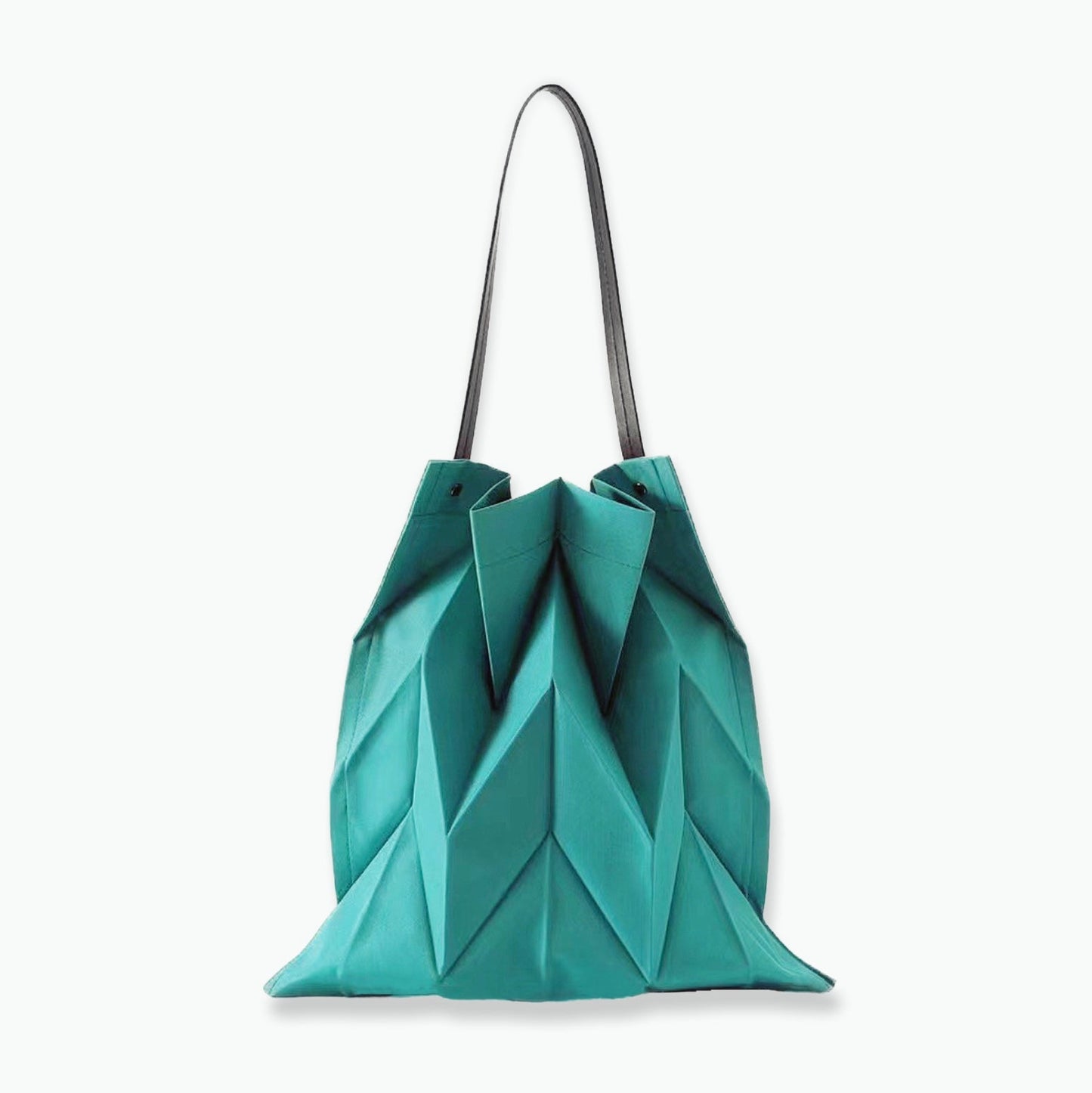 Faltbare Plissierte Shopper Tasche