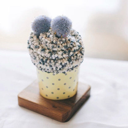 Pompom Cupcake Socks