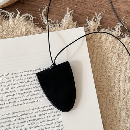 Suede Arrow Eyeglass Holder Necklace