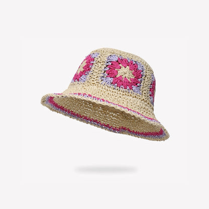 Floral Straw Hat