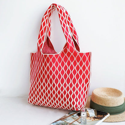 Ripple Texture Tote Bag