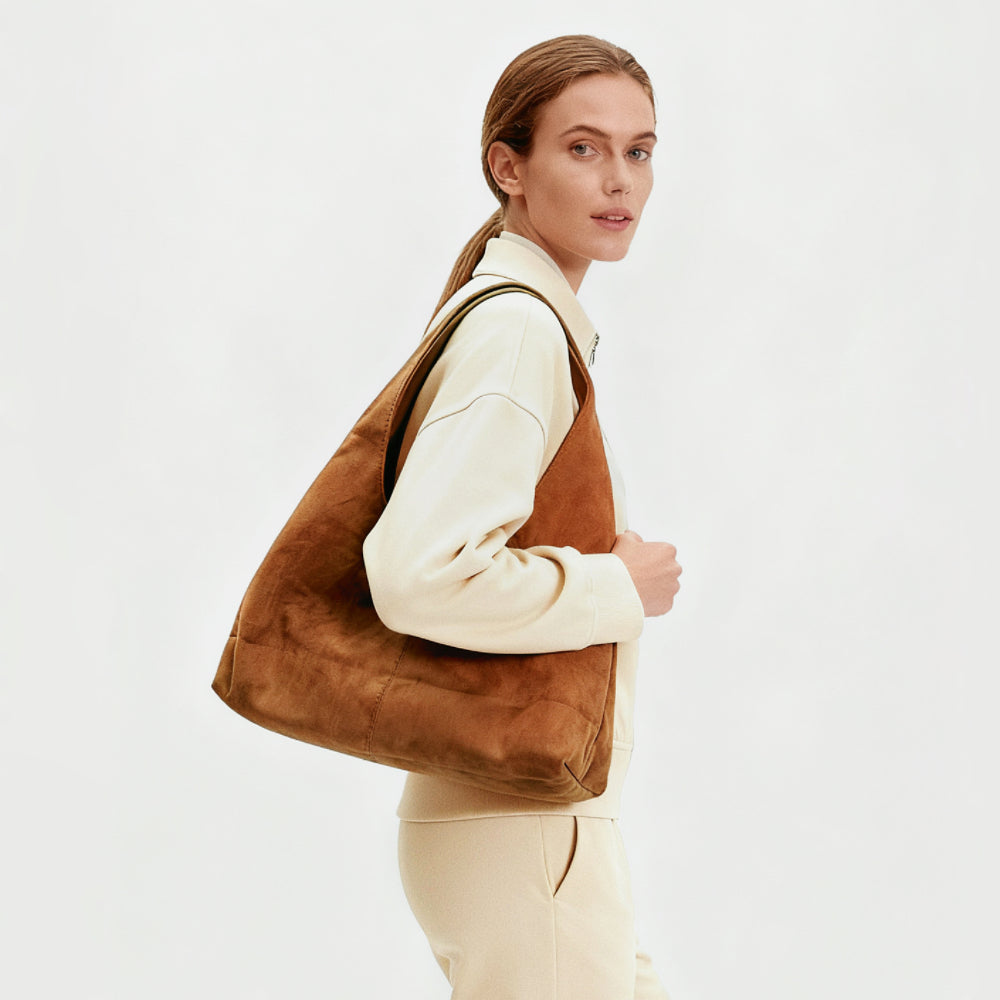 Ease Suede Hobo Bag