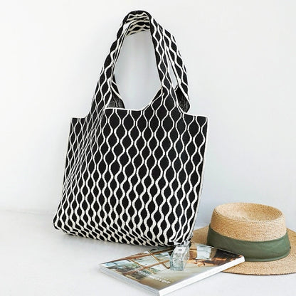 Ripple Texture Tote Bag