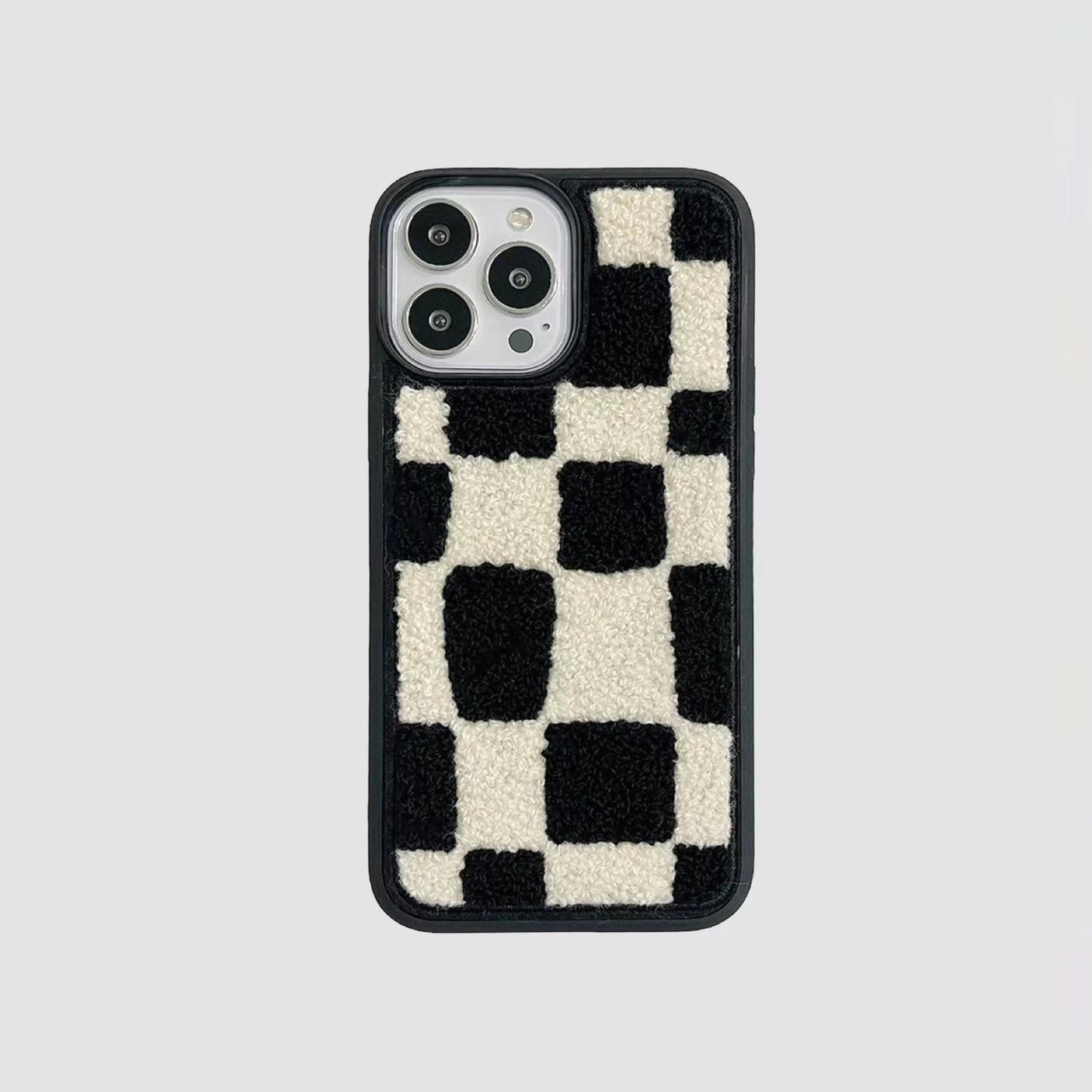 Custodia per telefono Sherpa Checkered in nero