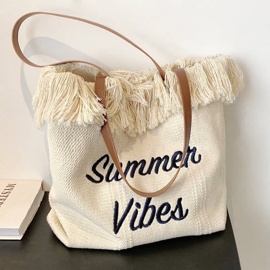 Tassel Tote Bag