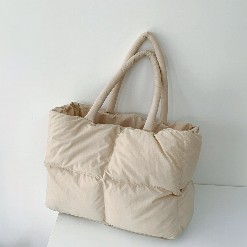 Padded Nylon Tote Bag