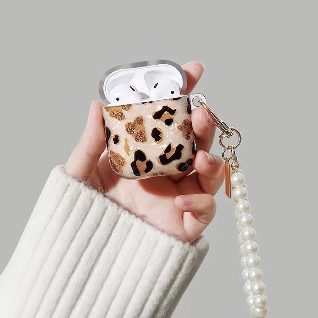 Leopard Print AirPods case cover