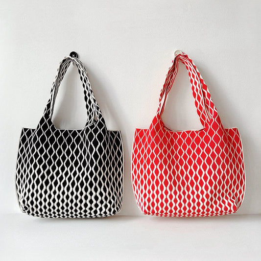 Ripple Texture Tote Bag