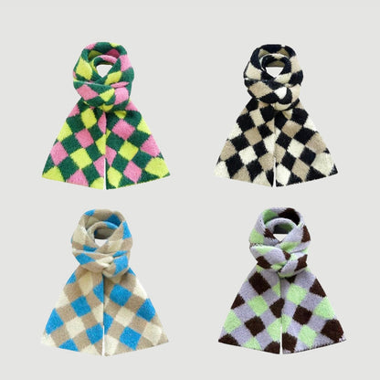 Colorblock Diamond Scarf