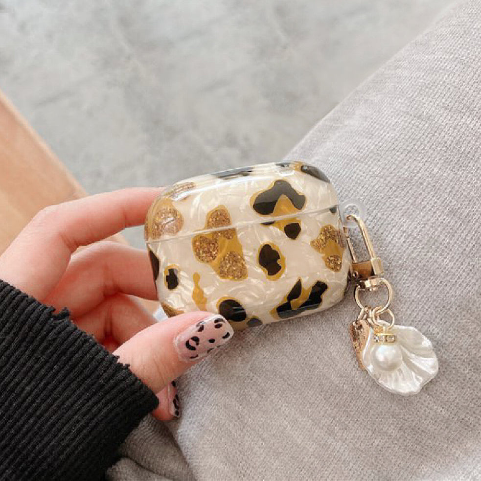 Leopard Print AirPods case cover