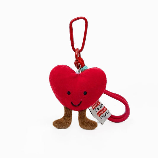 Smiling Heart Bag Charms