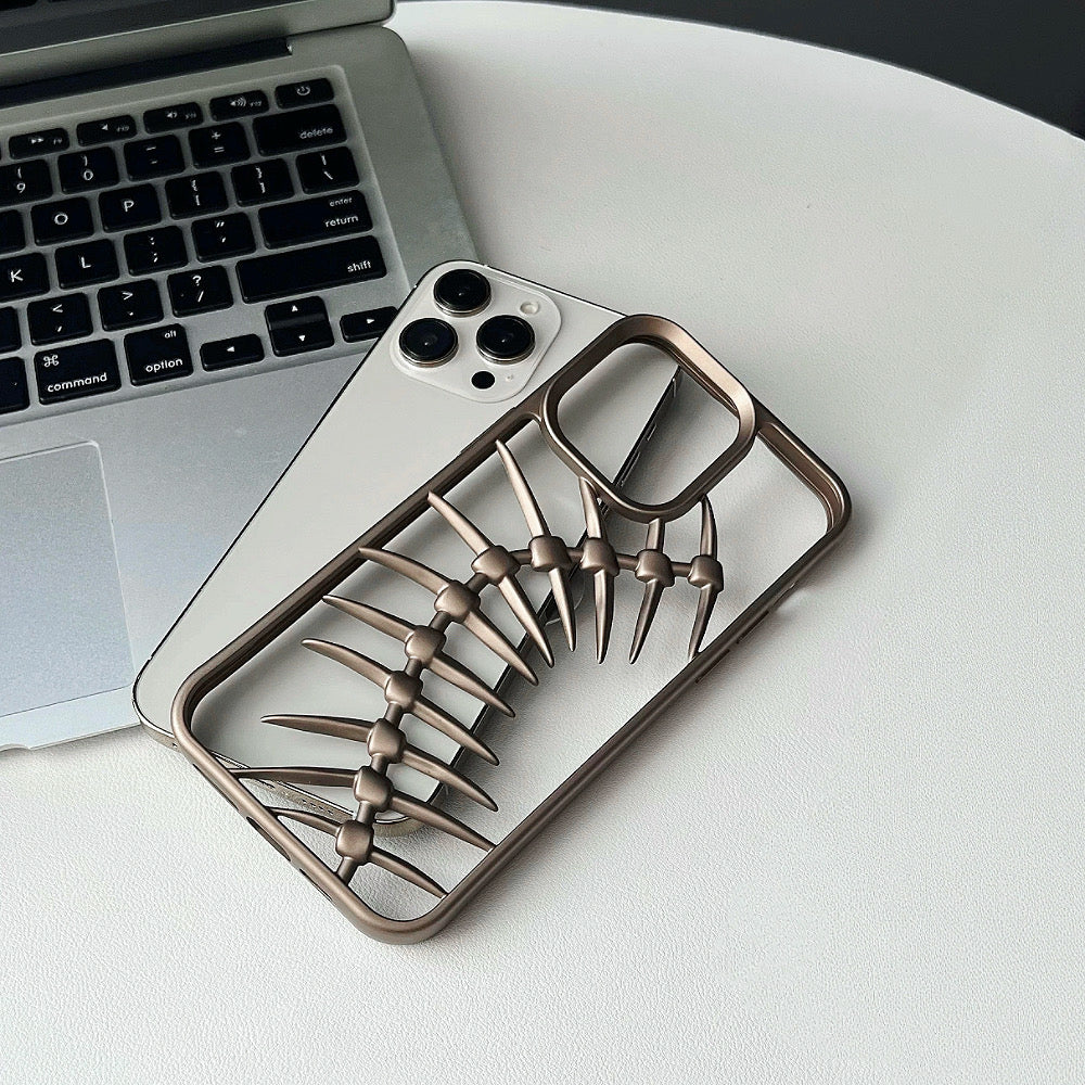 Hollow Fishbone Phone Case