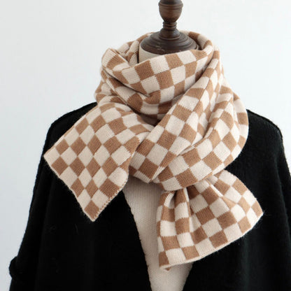 Checkerboard Classic Scarf