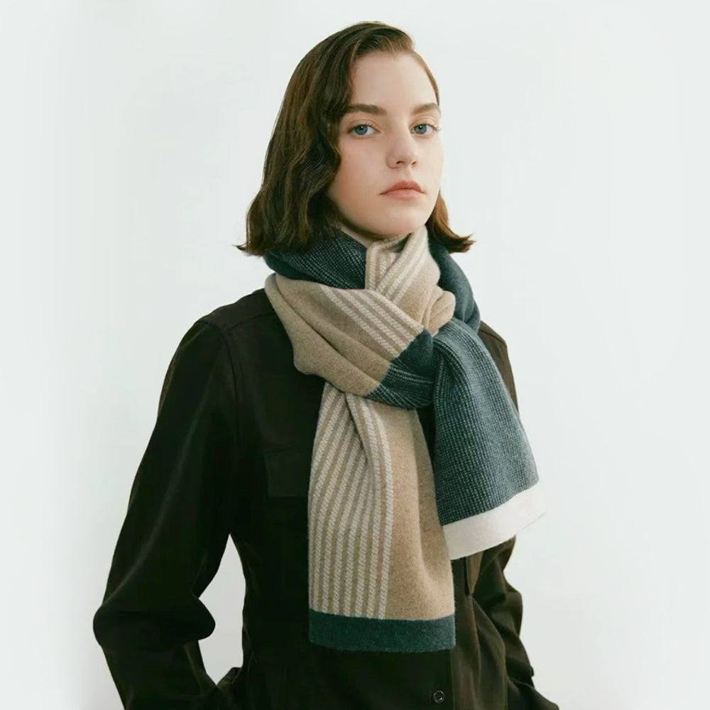 Designer Soft Striped Scarf
