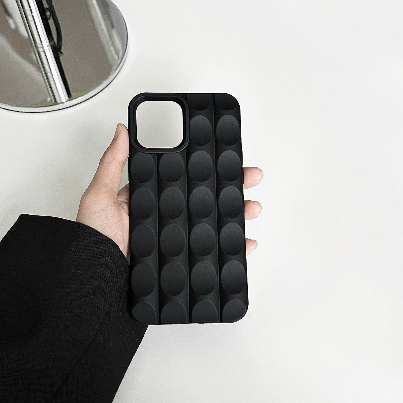 Concave Dots Chocolate Phone Case