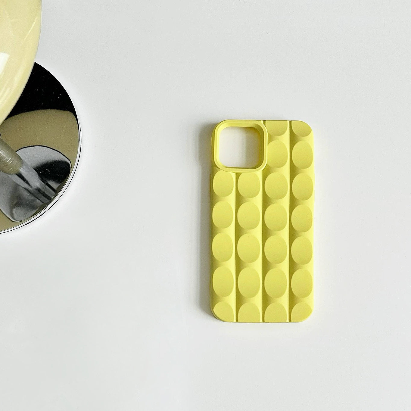 Concave Dots Chocolate Phone Case