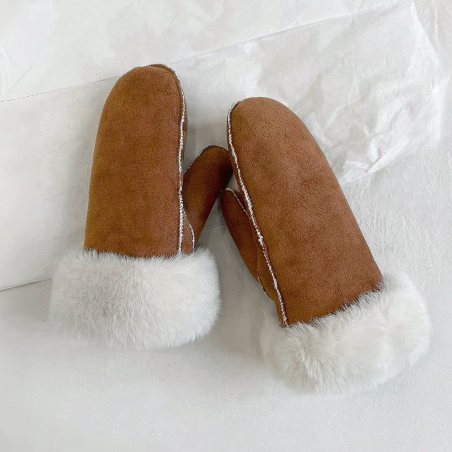 Chestnut Suede Gloves