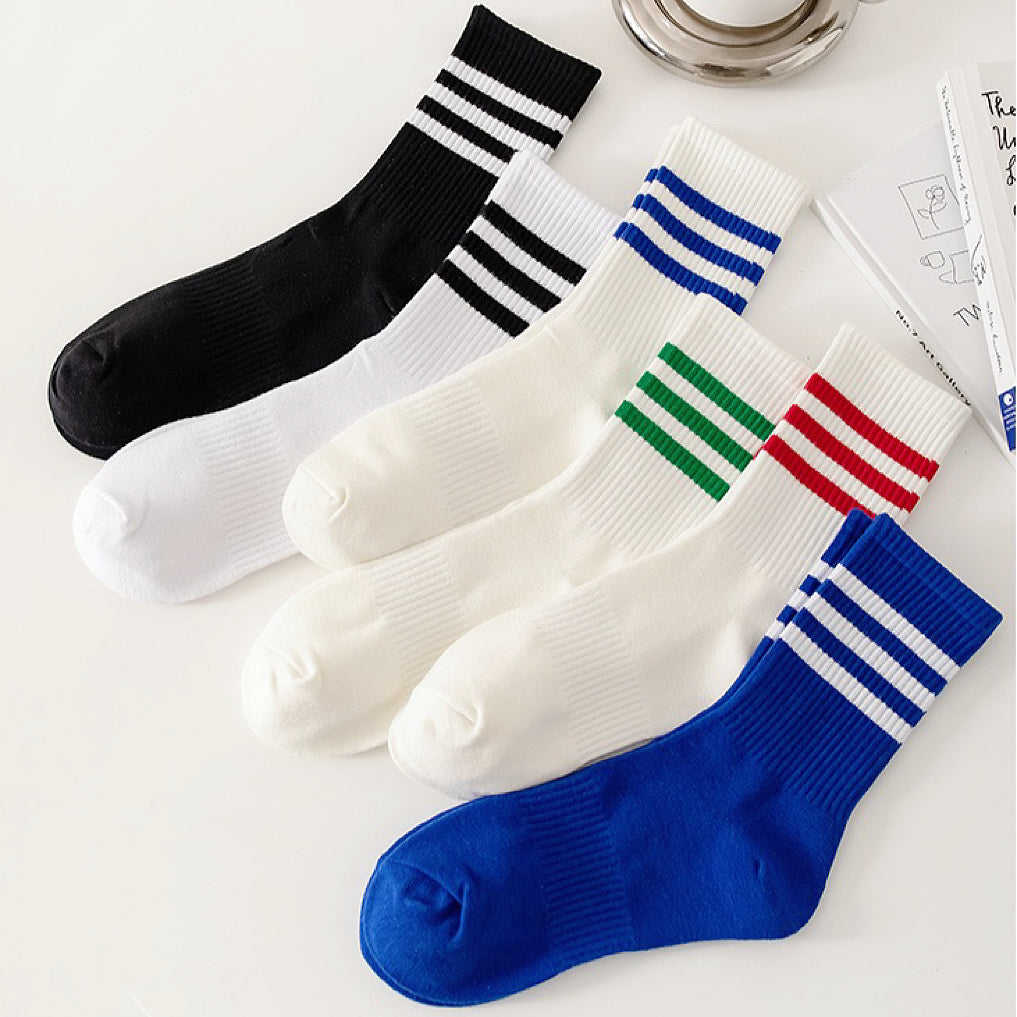 Colored Stripe Socks