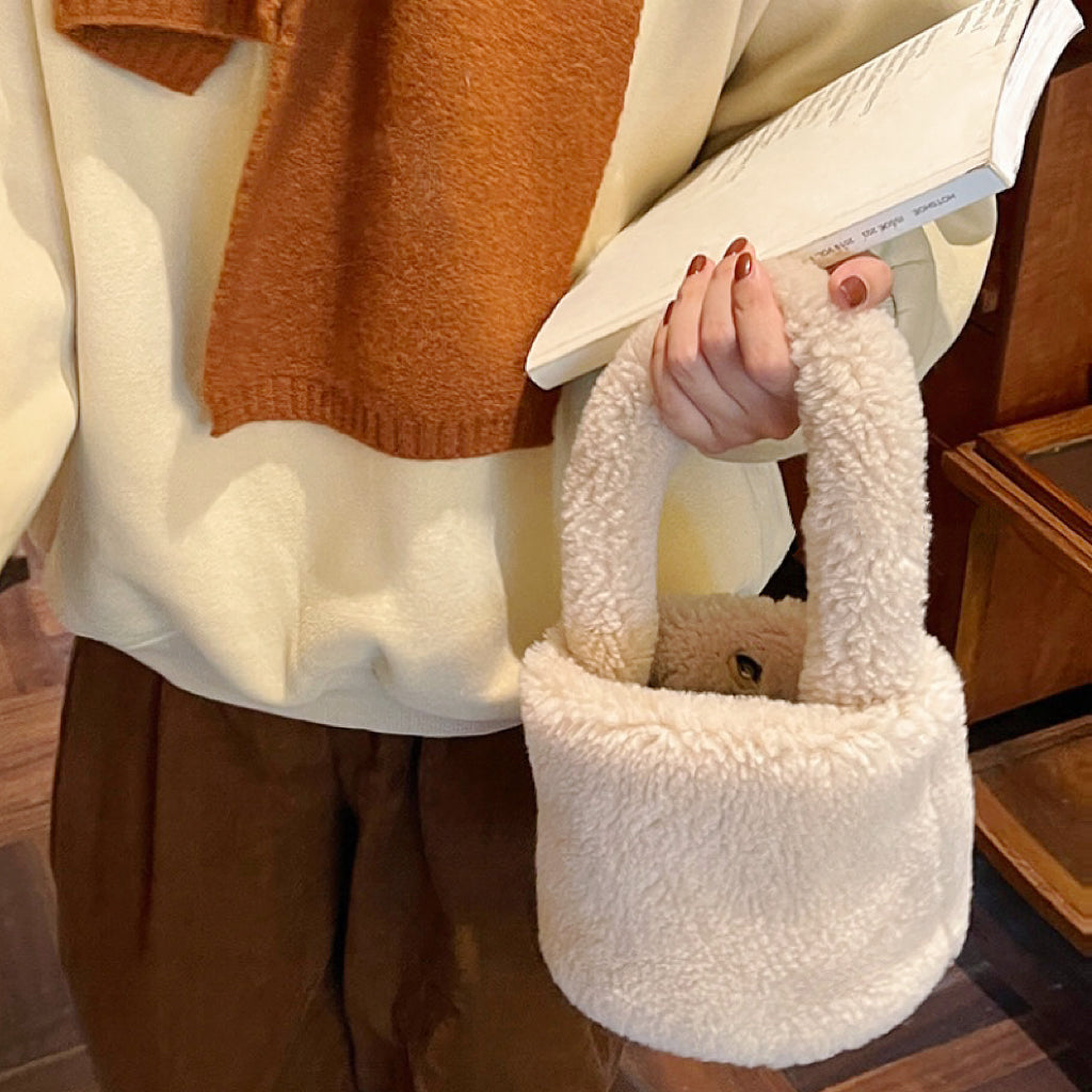 Sherpa Bucket Handbag