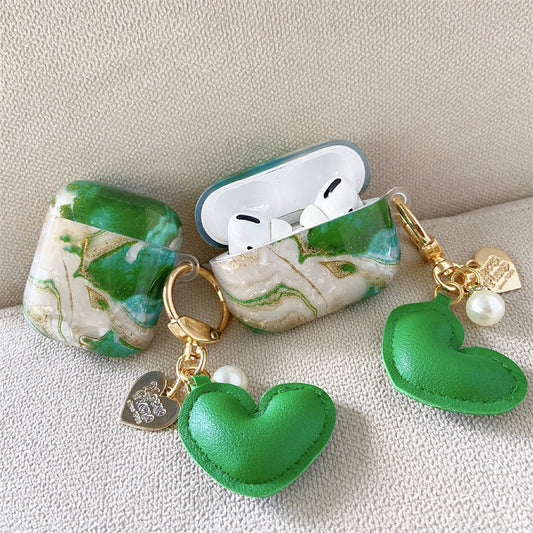 Emerald AirPods case cover