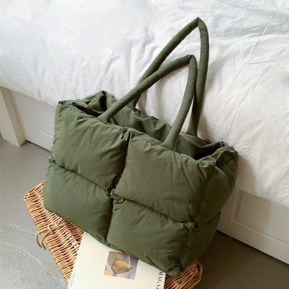 Padded Nylon Tote Bag