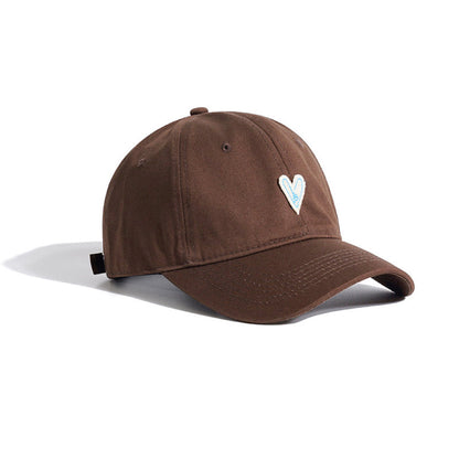 Heart Embroidery Baseball Cap