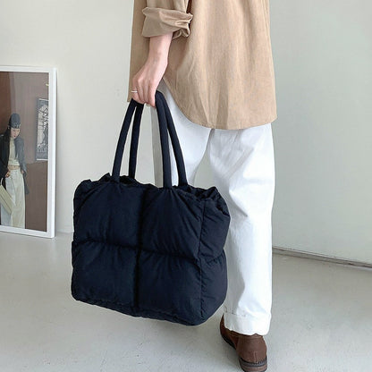 Padded Nylon Tote Bag