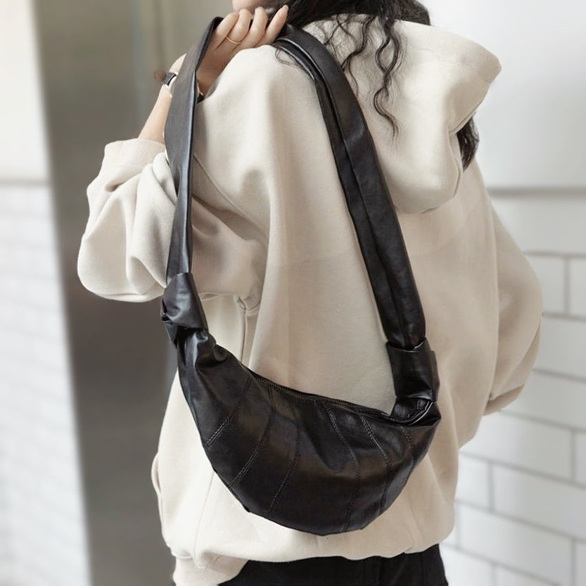 Croissant Soft Leather Bag