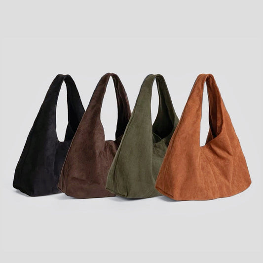 Ease Suede Hobo Bag