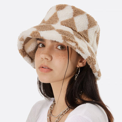 Cappello da pescatore Sherpa Diamond Check