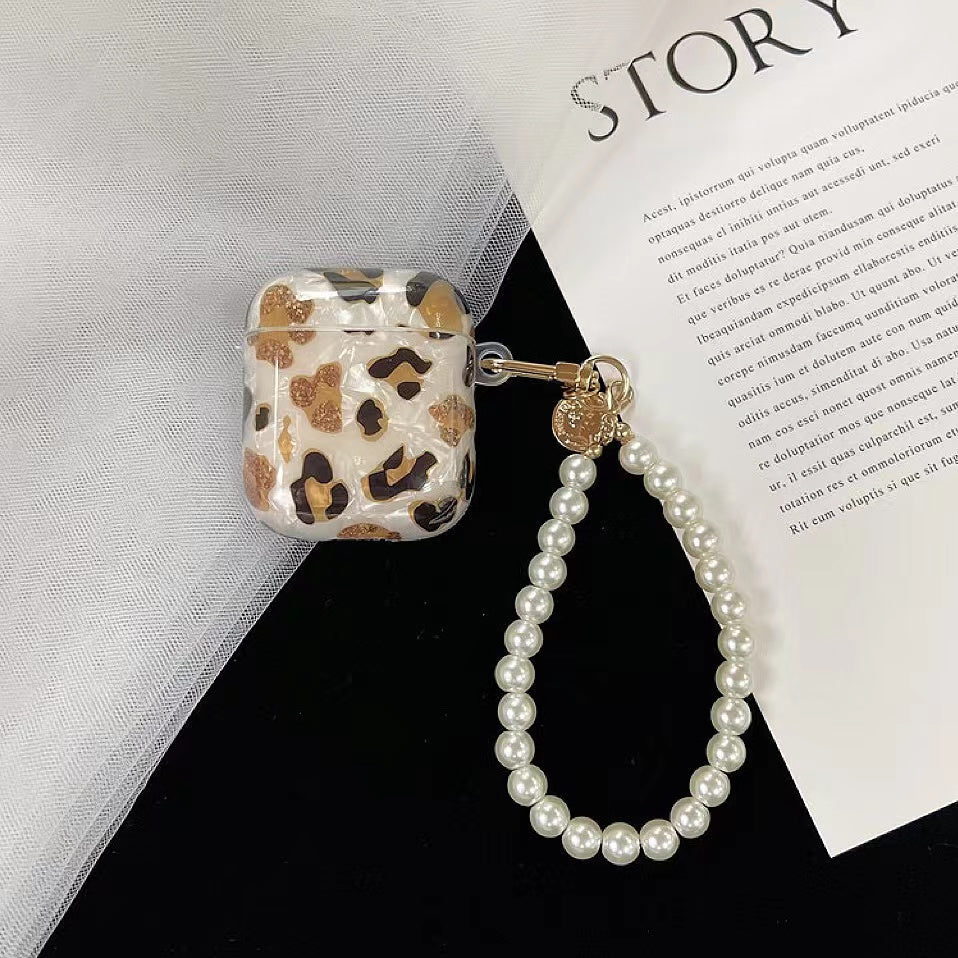 Leopard Print AirPods case cover