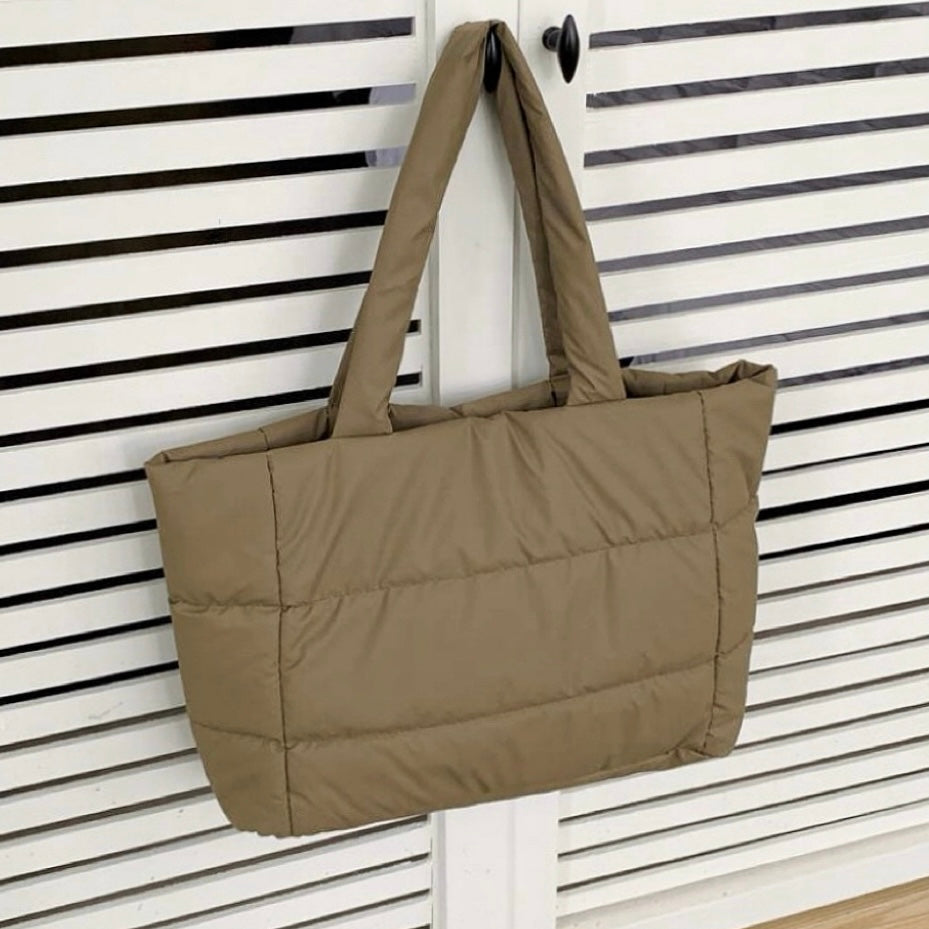 Pure Quilted Charm Tote Bag