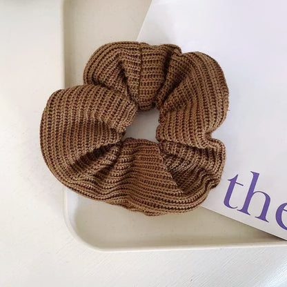 Candy Knitted Scrunchie