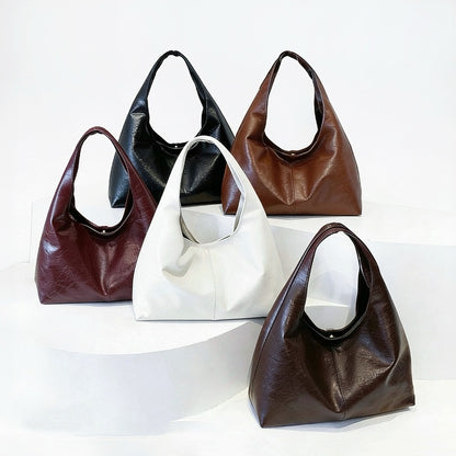 Hobo-Tasche aus gewachstem Leder 